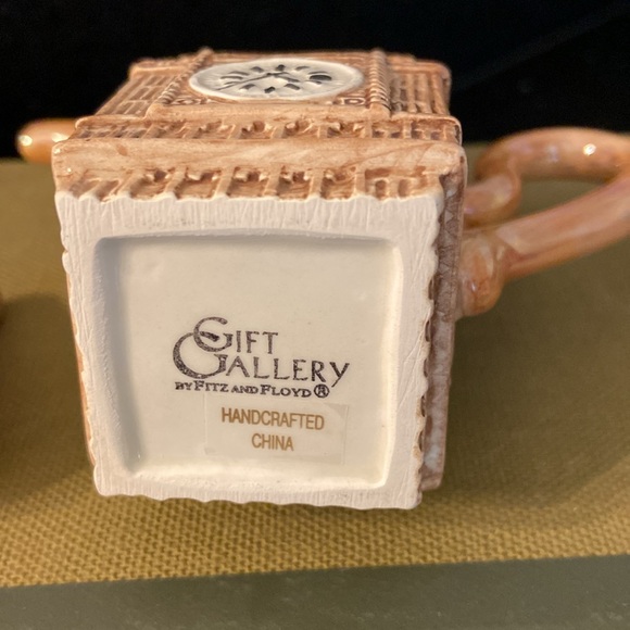 Big Ben & Chinese Asian Pagoda Fitz and Floyd Miniature Teapots Around The World - Picture 15 of 15